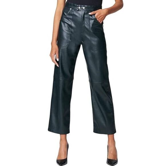Blank NYC The Baxter in Nice Things Pant in Black Size 26 NWT - Picture 1 of 7